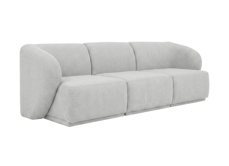Sofa modułowa Mondavi 3-osobowa z elastyczną konfiguracją - Aragon 80