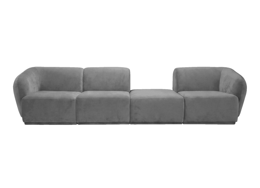 Sofa modułowa Mondavi 4-osobowa z elastyczną konfiguracją - Riviera 91