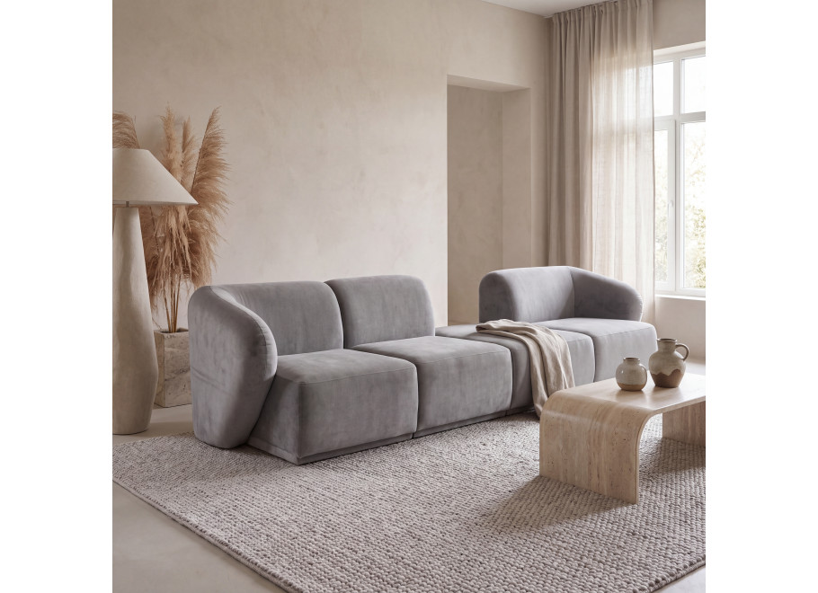 Sofa modułowa Mondavi 4-osobowa z elastyczną konfiguracją - Riviera 91