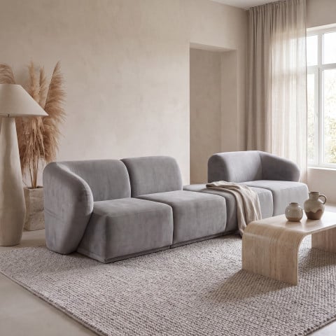 Sofa modułowa Mondavi 4-osobowa z elastyczną konfiguracją