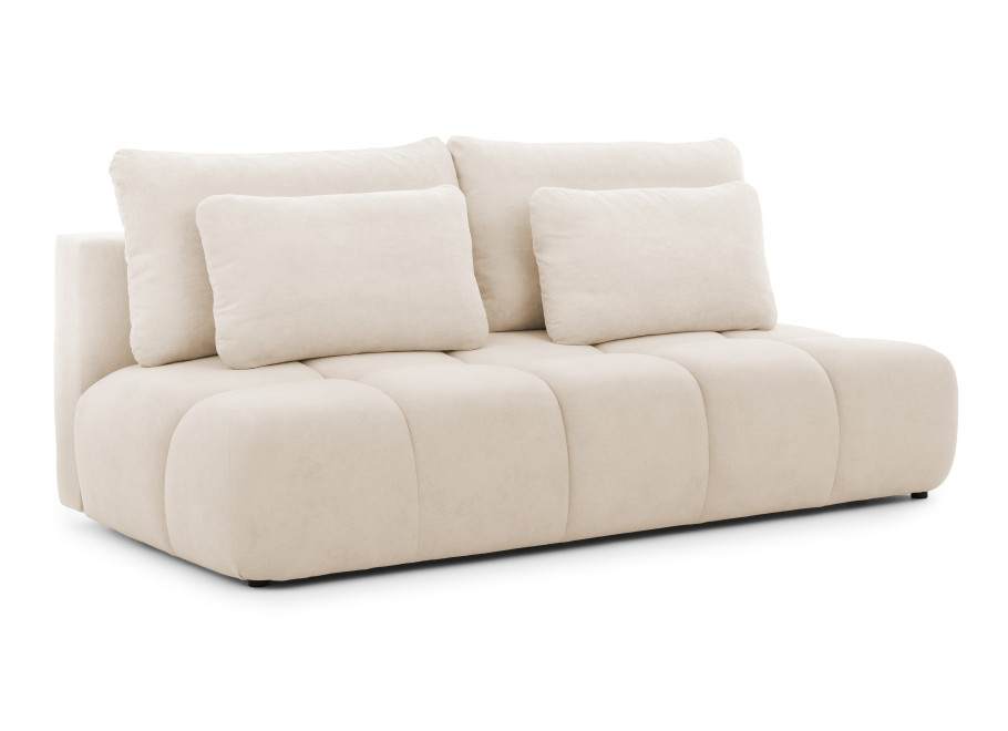 Sofa trzyosobowa z funkcją spania i przeszyciami Belluno - Soft 02