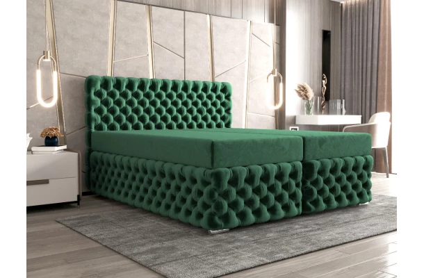 Łóżko kontynentalne Carlo - design i funkcjonalnosc w parze