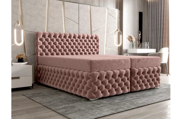 Łóżko kontynentalne Carlo - design i funkcjonalnosc w parze