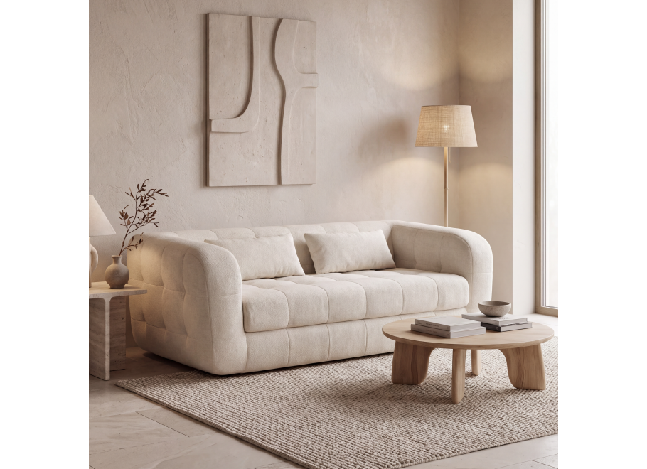 Sofa trzyosobowa z przeszyciami Heven - Perfect Harmony 01