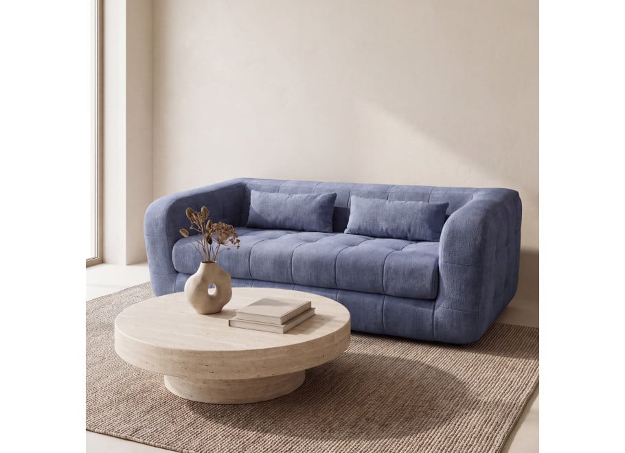 Sofa trzyosobowa z przeszyciami Heven - Perfect Harmony 77