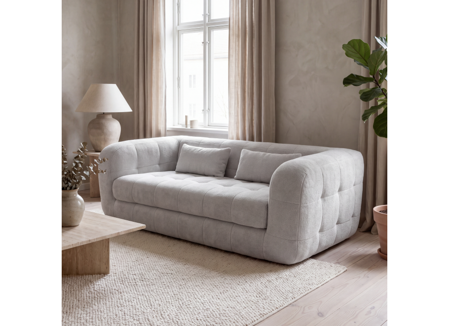 Sofa trzyosobowa z przeszyciami Heven - Perfect Harmony 80