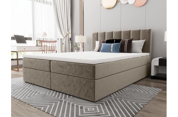 Łóżko kontynentalne Pillow - design i funkcjonalnosc w parze