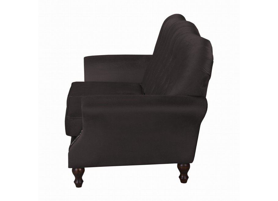 Sofa dwuosobowa pikowana glamour Chesterfield BOGOTA 6