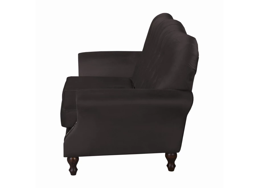 Sofa dwuosobowa pikowana glamour Chesterfield BOGOTA