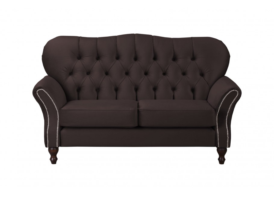 Sofa dwuosobowa pikowana glamour Chesterfield BOGOTA 4