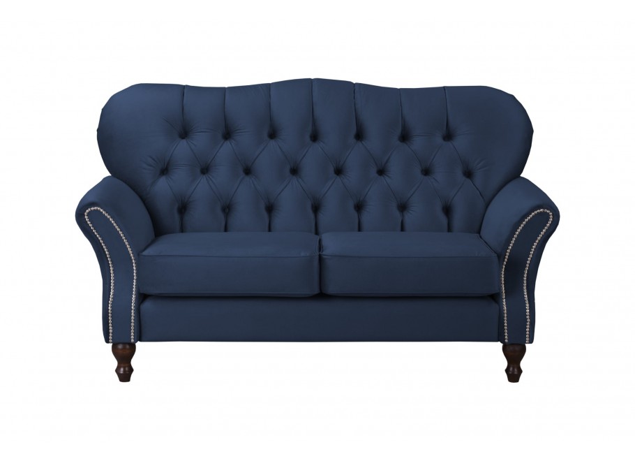 Sofa dwuosobowa pikowana glamour Chesterfield BOGOTA 12