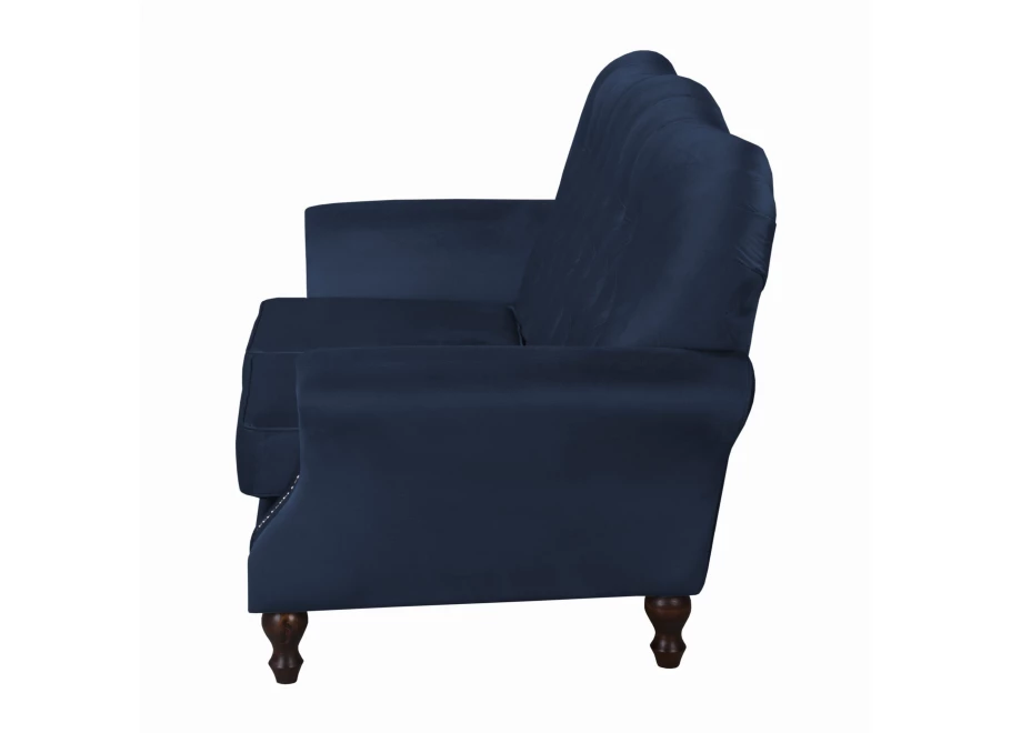 Sofa dwuosobowa pikowana glamour Chesterfield BOGOTA