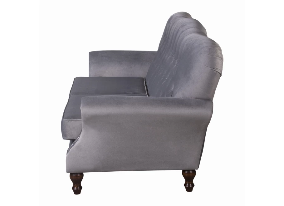 Sofa dwuosobowa pikowana glamour Chesterfield BOGOTA
