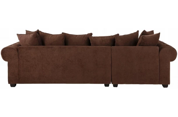 Narożnik czteroosobowy pikowany glamour LUZERN - design i funkcjonalnosc w parze