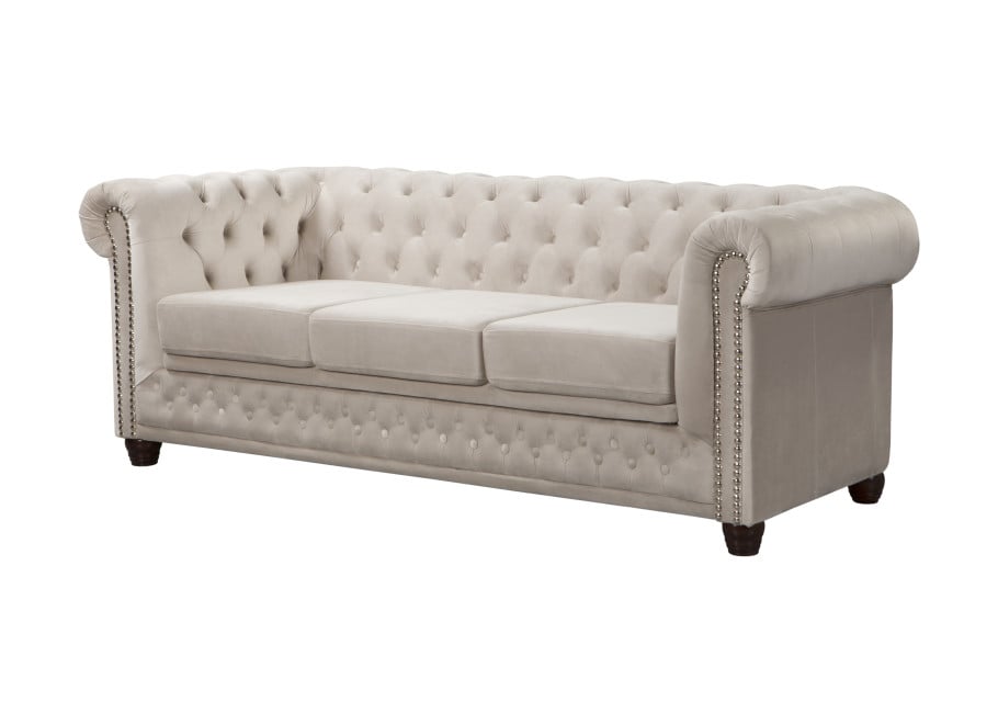 Zestaw mebli pikowanych Chesterfield 3+2+1 FELIX - Riviera 21