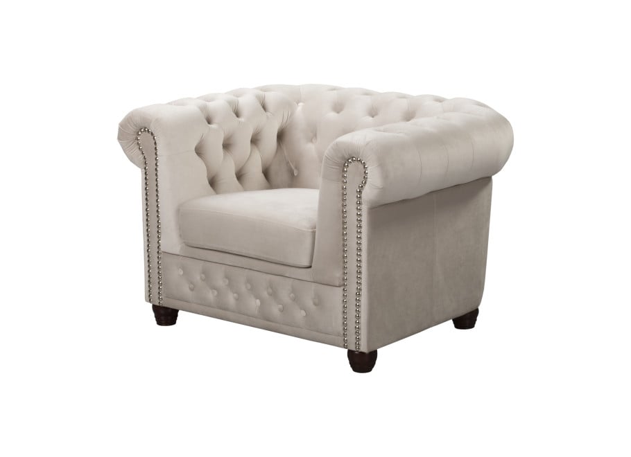 Zestaw mebli pikowanych Chesterfield 3+2+1 FELIX - Riviera 21