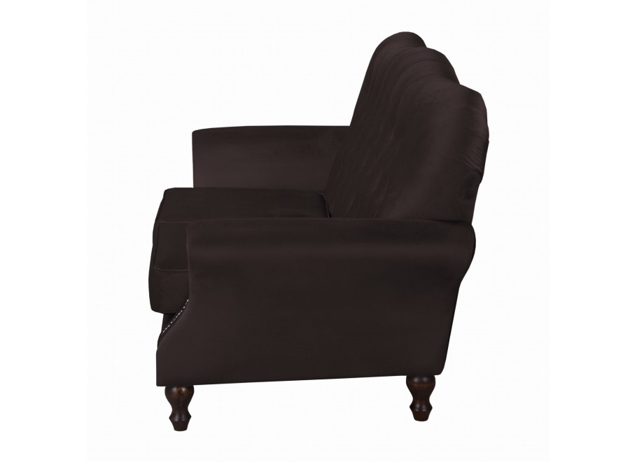 Sofa trzyosobowa pikowana glamour Chesterfield  BOGOTA 7