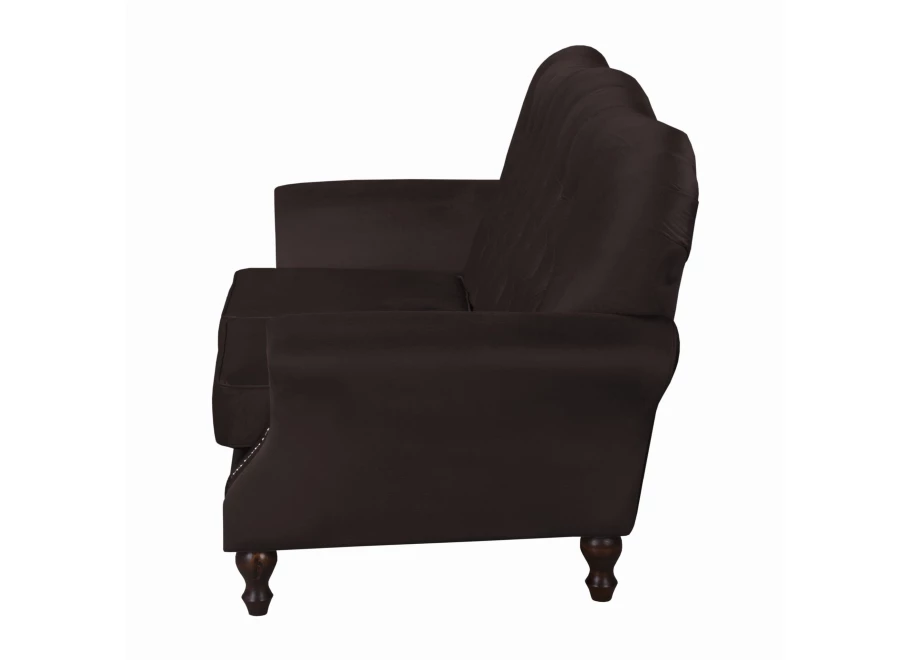 Sofa trzyosobowa pikowana glamour Chesterfield  BOGOTA