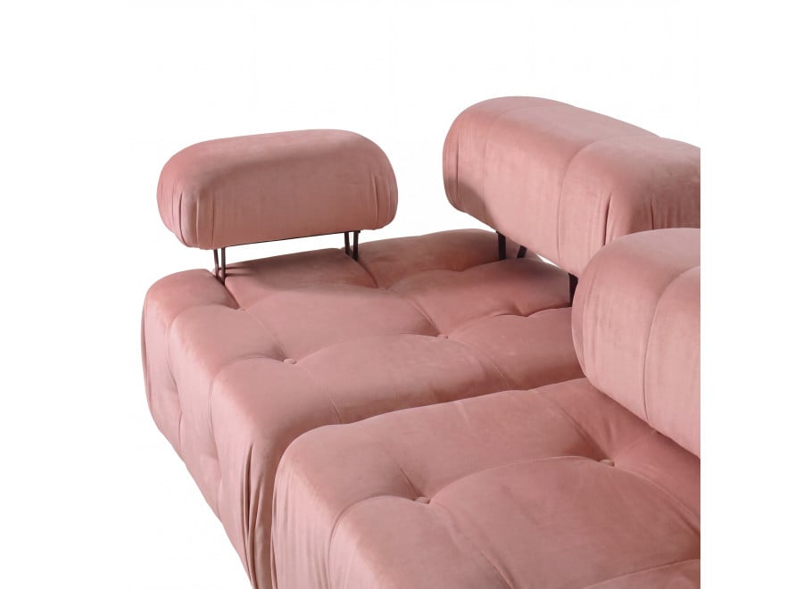 Sofa modułowa Bellagio czteroosobowa z elastyczną konfiguracją 285x96 - Magic velvet 2257