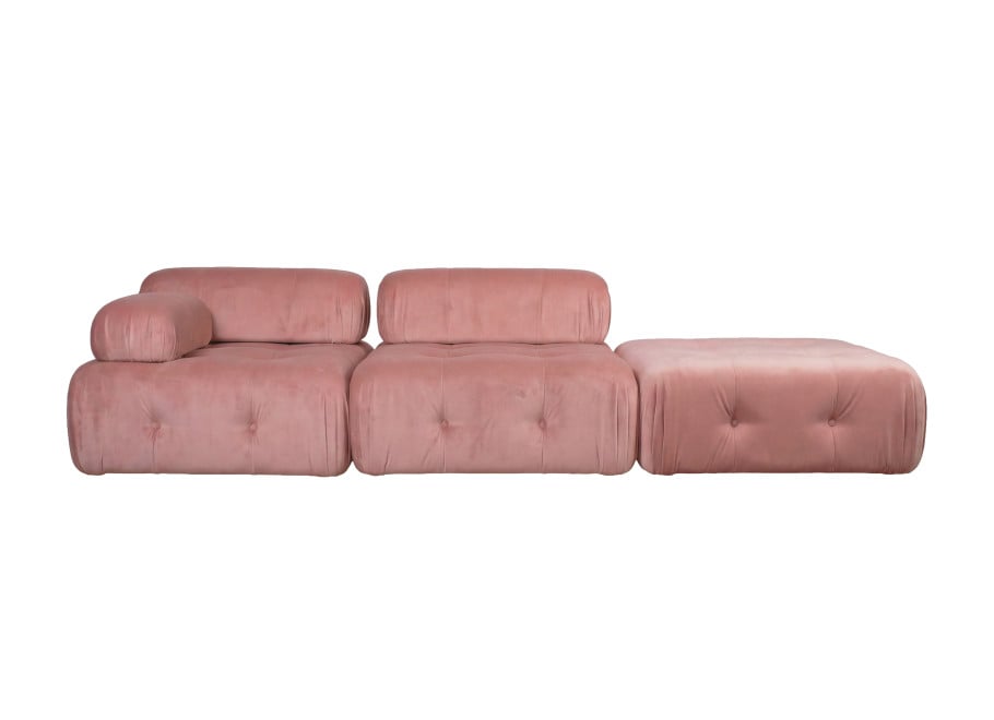 Sofa modułowa Bellagio czteroosobowa z elastyczną konfiguracją 285x96 - Magic velvet 2257