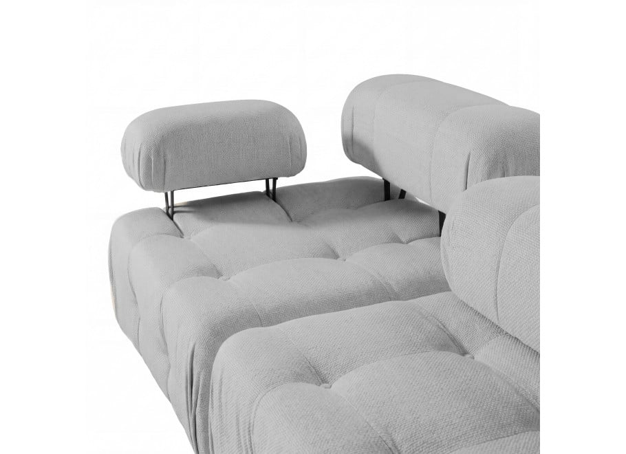 Sofa modułowa Bellagio dwuosobowa z elastyczną konfiguracją 190x96 - Aragon 83