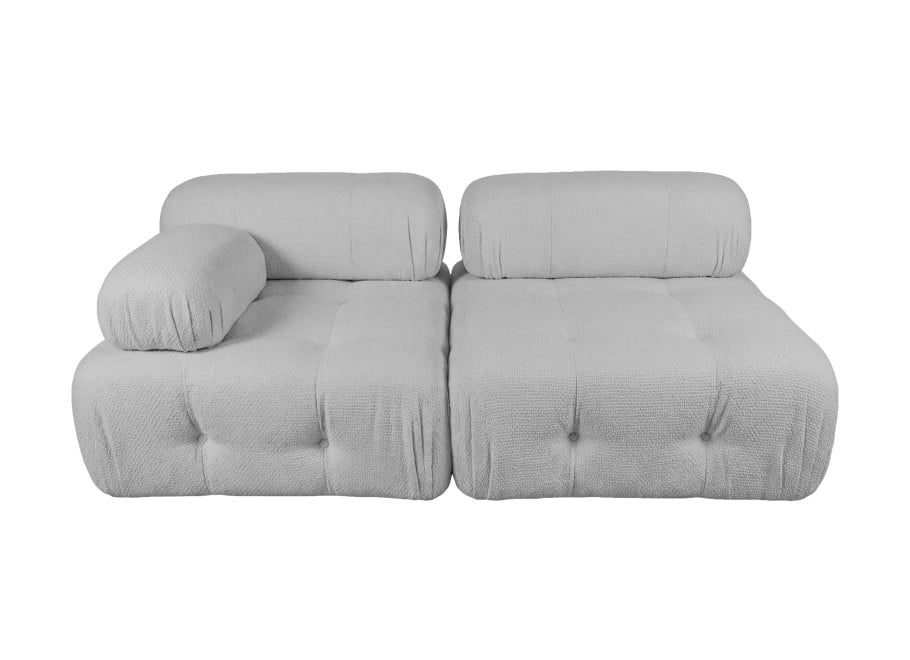 Sofa modułowa Bellagio dwuosobowa z elastyczną konfiguracją 190x96 - Aragon 83