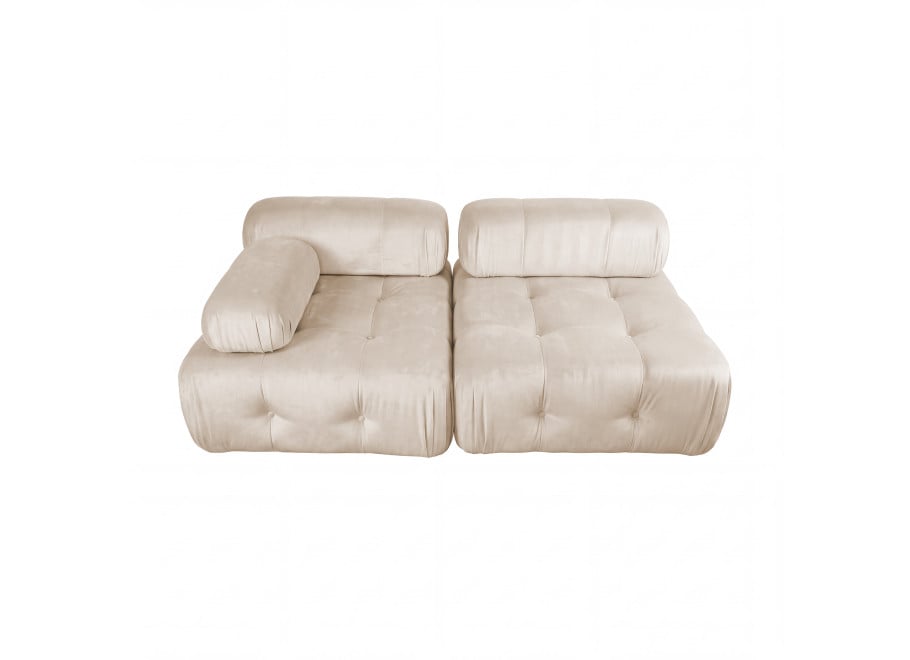 Sofa modułowa Bellagio dwuosobowa z elastyczną konfiguracją 190x96 - Magic Velvet 2201