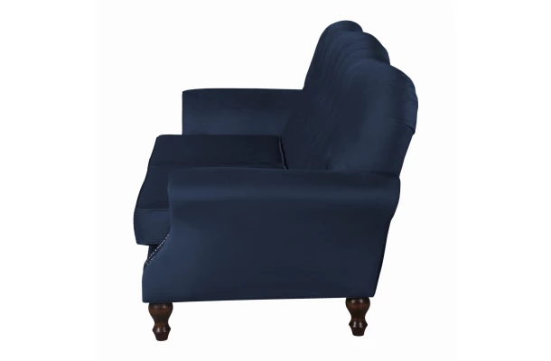 Sofa trzyosobowa pikowana glamour Chesterfield  BOGOTA - design i funkcjonalnosc w parze