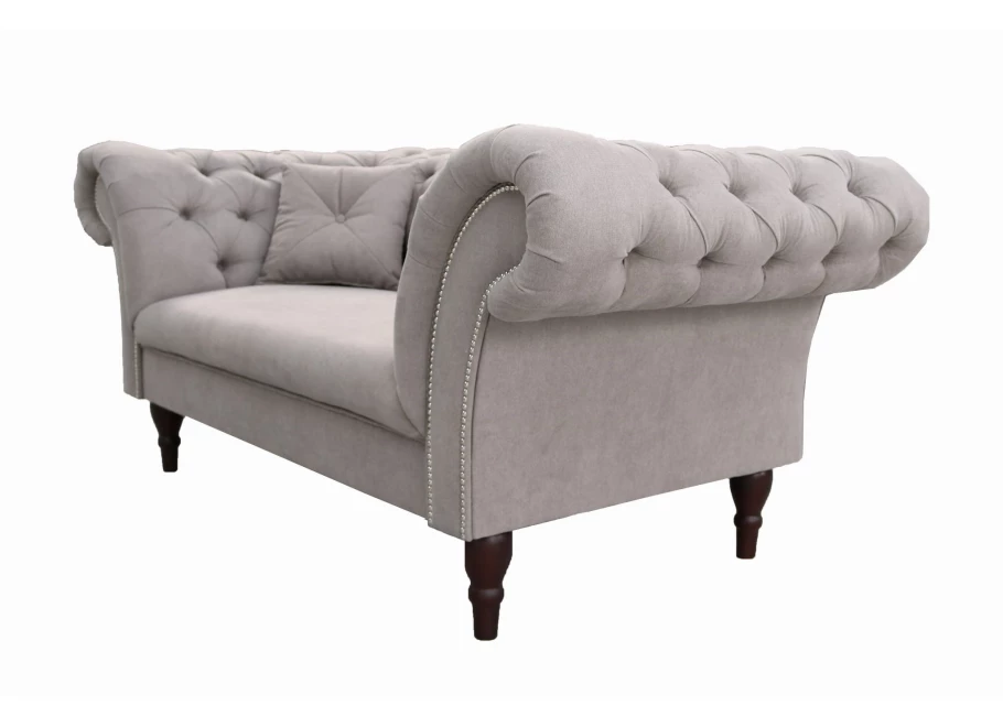 Sofa dwuosobowa pikowana chesterfield PORTO