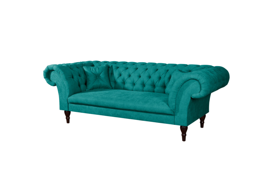 Sofa trzyosobowa pikowana Chesterfield PORTO 3