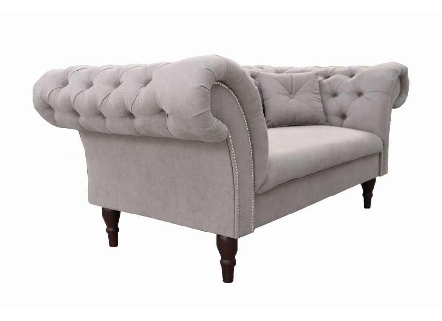 Sofa trzyosobowa pikowana Chesterfield PORTO 16