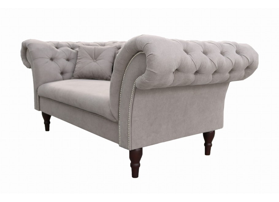 Sofa trzyosobowa pikowana Chesterfield PORTO 18