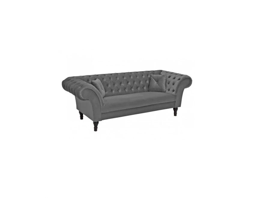 Sofa trzyosobowa pikowana Chesterfield PORTO