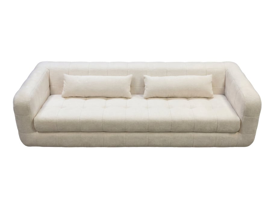 Sofa czteroosobowa z przeszyciami Heven 258x93 — Perfect Harmony 01