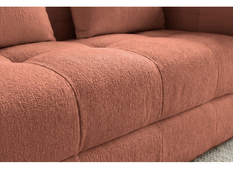 Sofa czteroosobowa z przeszyciami Heven 258x93 — Perfect Harmony 52