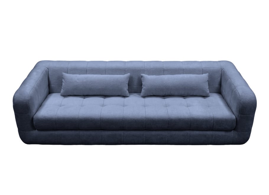 Sofa czteroosobowa z przeszyciami Heven 258x93 — Perfect Harmony 77