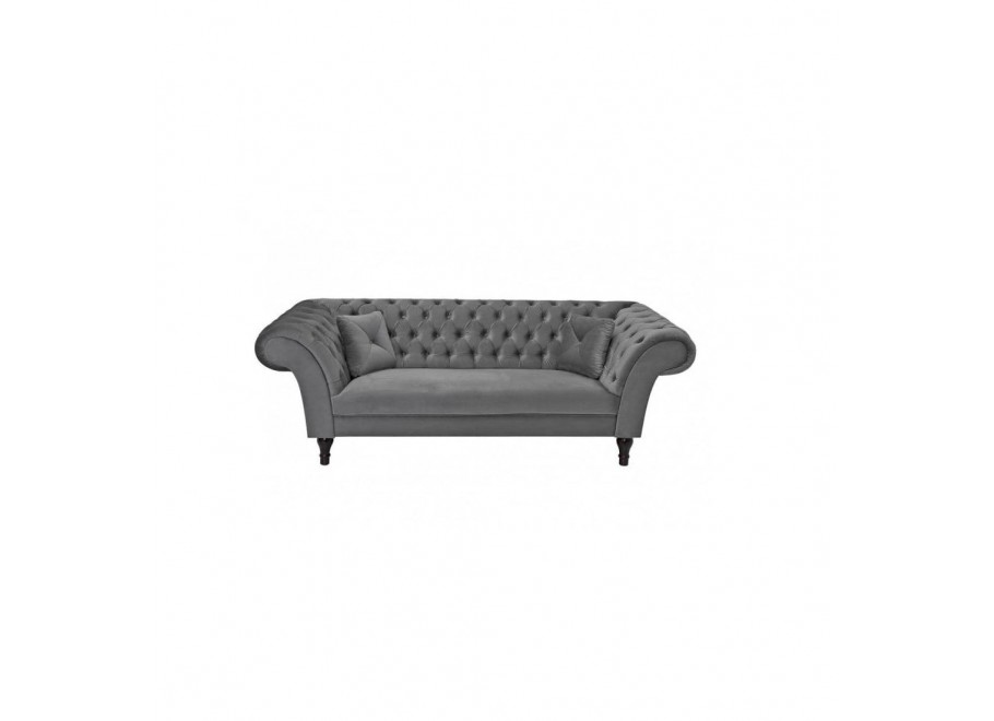 Sofa trzyosobowa pikowana Chesterfield PORTO 22