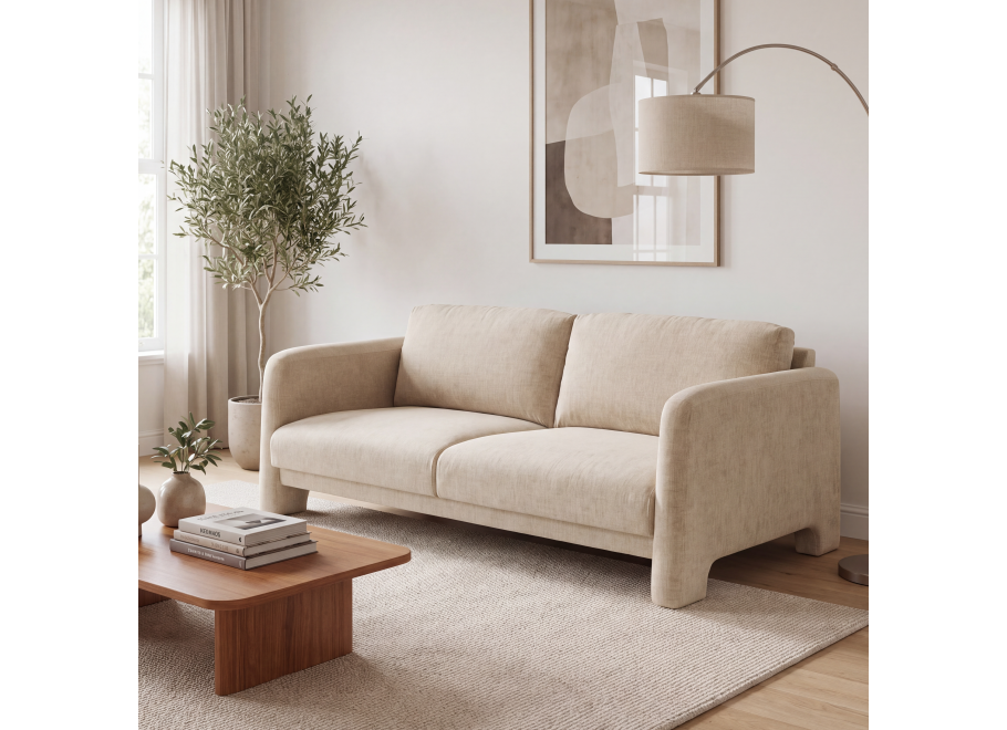 Nowoczesna sofa trzyosobowa Helios 212x108 — Eddy 02
