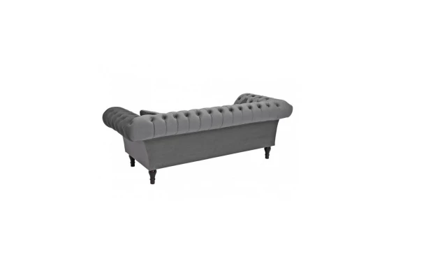 Sofa trzyosobowa pikowana Chesterfield PORTO - design i funkcjonalnosc w parze