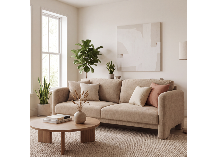Nowoczesna sofa trzyosobowa Helios 212x108 — Eddy 03