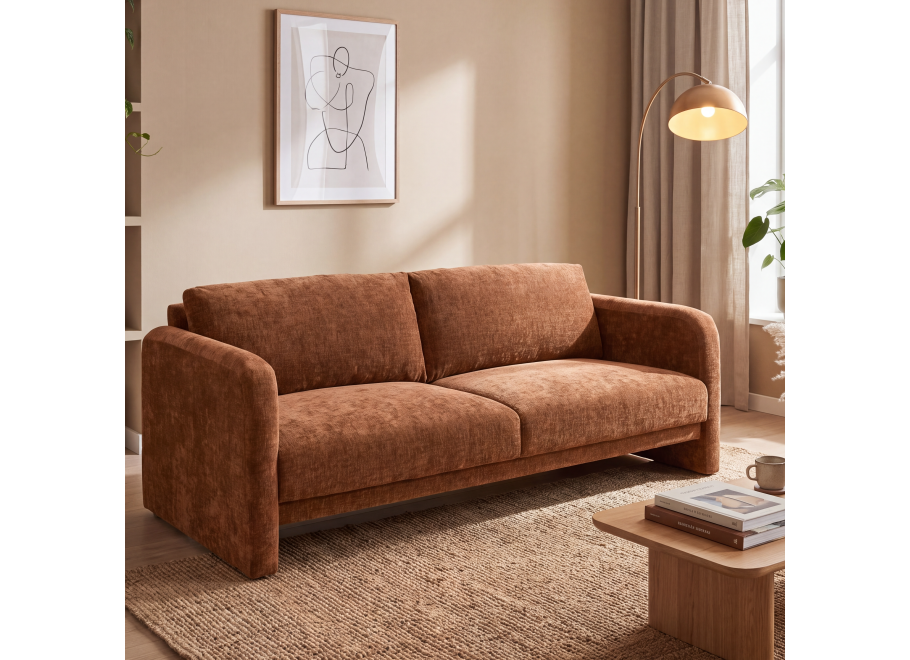 Nowoczesna sofa trzyosobowa Helios 212x108 — Eddy 12