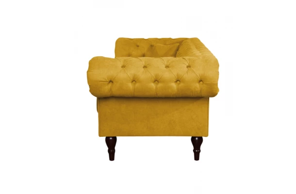 Sofa trzyosobowa pikowana Chesterfield PORTO - design i funkcjonalnosc w parze