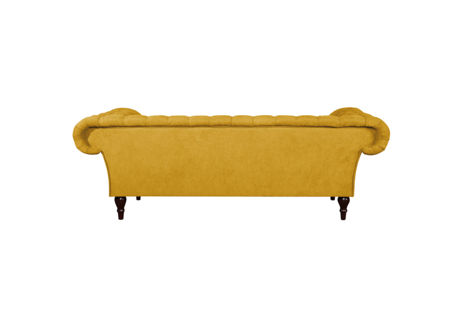 Sofa trzyosobowa pikowana Chesterfield PORTO 26