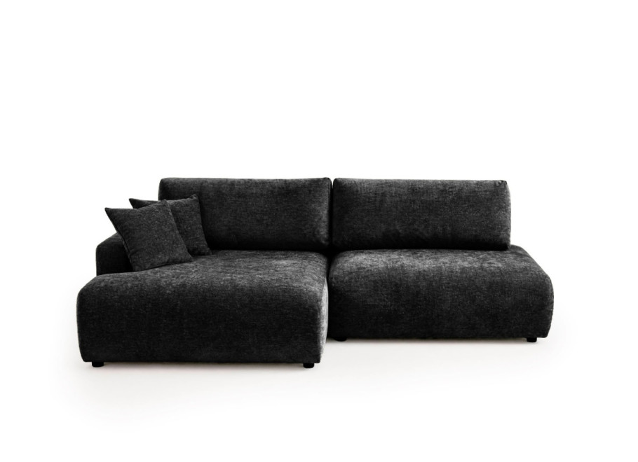 Nowoczesny narożnik L-kształtny czteroosobowy z funkcją spania Merlin 238x140 — Vibe 99