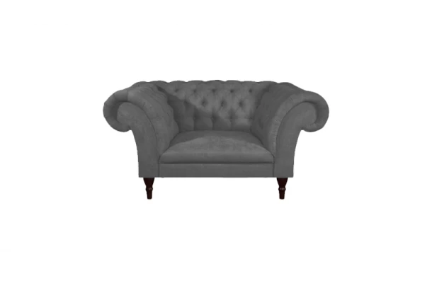 Fotel pikowany PORTO Chesterfield - komfortowe