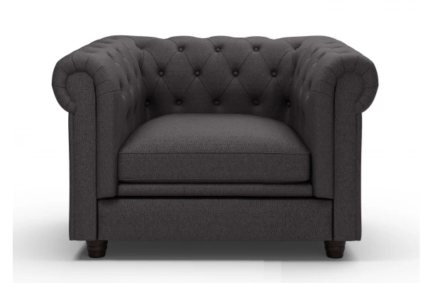 Fotel pikowany chesterfield SYDNEY - eleganckie
