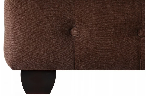Narożnik czteroosobowy pikowany glamour LUZERN - design i funkcjonalnosc w parze