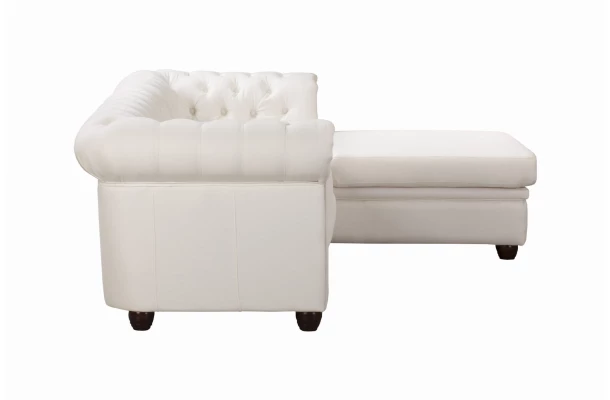 Narożnik czteroosobowy pikowany Chesterfield SYDNEY OT - narożniki