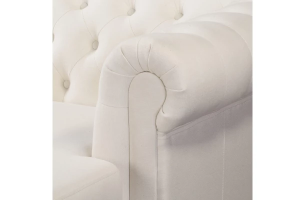 Narożnik czteroosobowy pikowany Chesterfield SYDNEY OT - design i funkcjonalnosc w parze