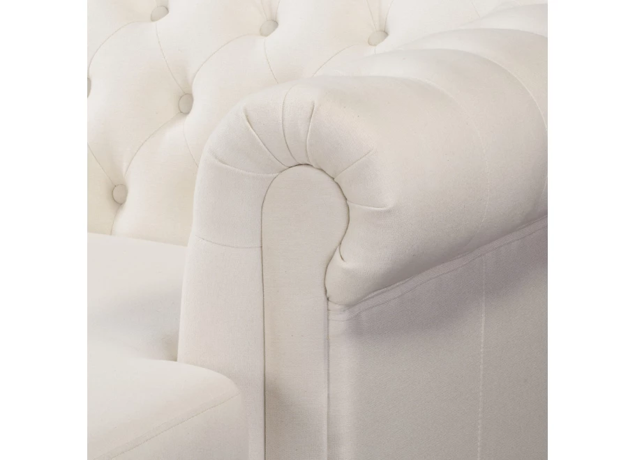 Narożnik czteroosobowy pikowany Chesterfield SYDNEY OT